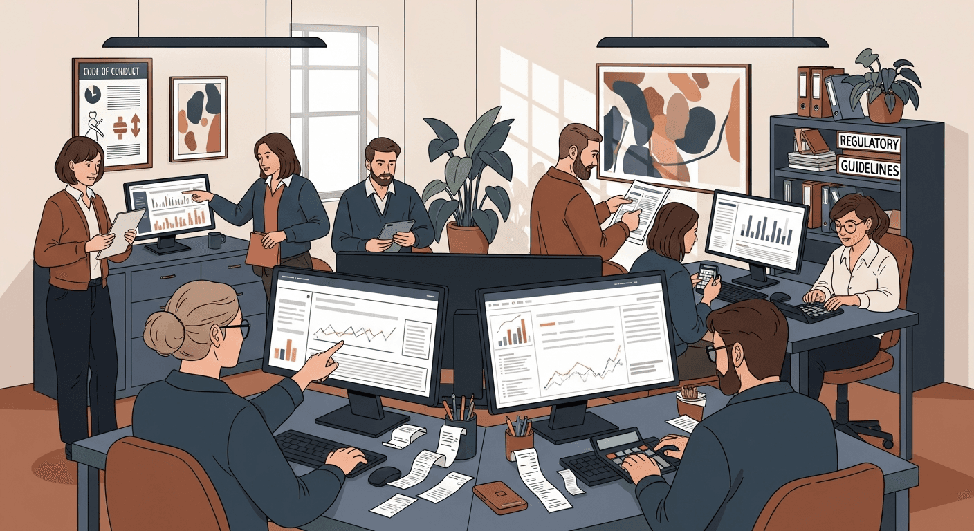 Payments portal reporting illustration